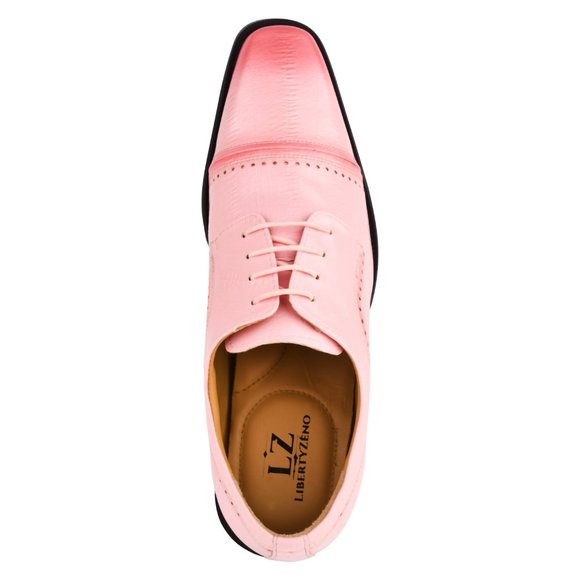 BRUCE Genuine Leather Oxford Style Dress Shoes - Picture 4 of 7